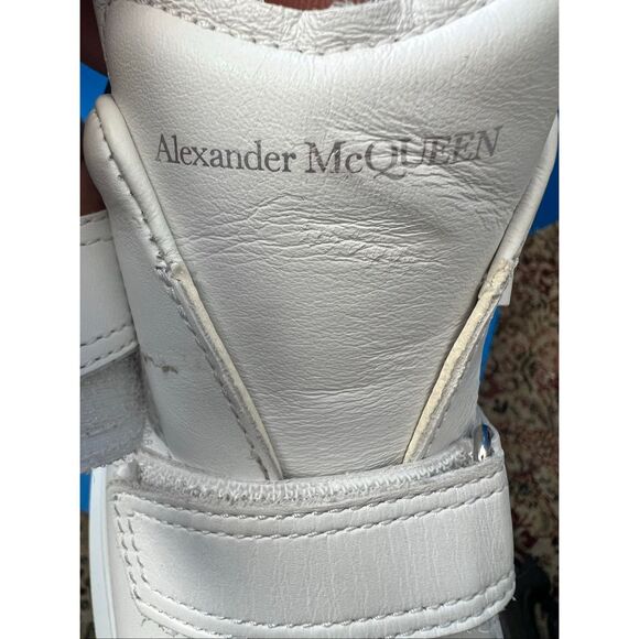 Alexander McQueen Tread Logo Sock Sneaker Black Size 32 eu and 1 us - Picture 7 of 7